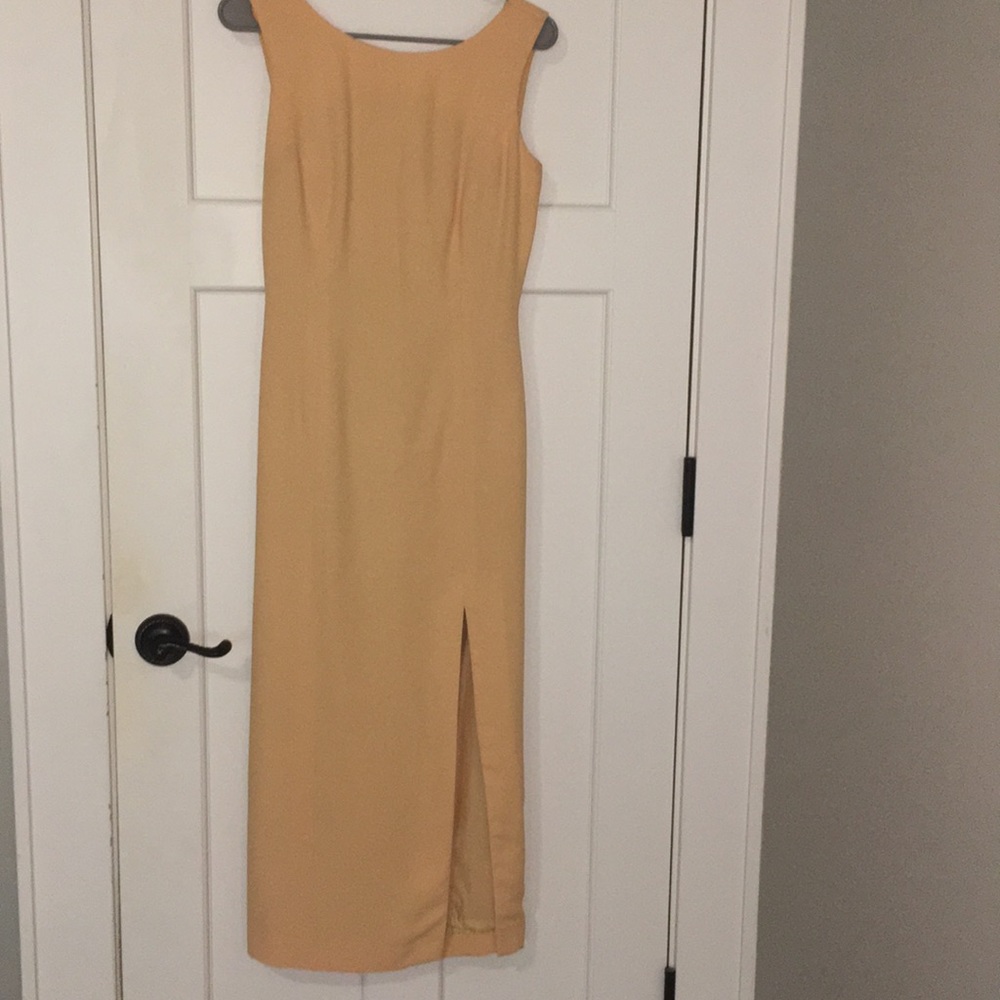 Donna Ricco Yellow Dress